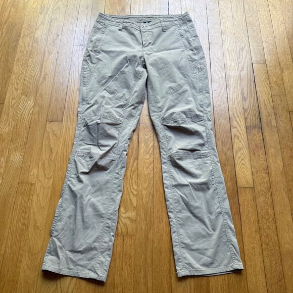 Kuhl Size 10 Regular Khaki Beige Spire Roll Up Convertible Outdoor Hiking Pants - Picture 2 of 16